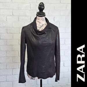 SALE. Zara ultrasuede jacket